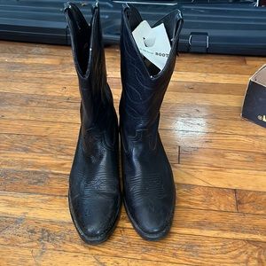 Dan Post Mens Black Work Boot